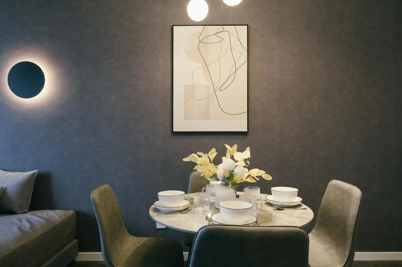 公寓 Scarletz Klcc Studio Suites 4 Pax Luxury Modern Style Wifi 100Mbps 吉隆坡