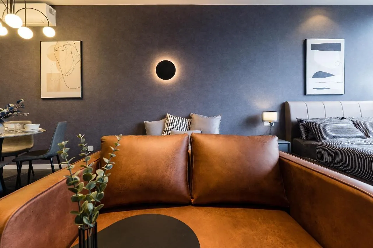 公寓 Scarletz Klcc Studio Suites 4 Pax Luxury Modern Style Wifi 100Mbps 吉隆坡