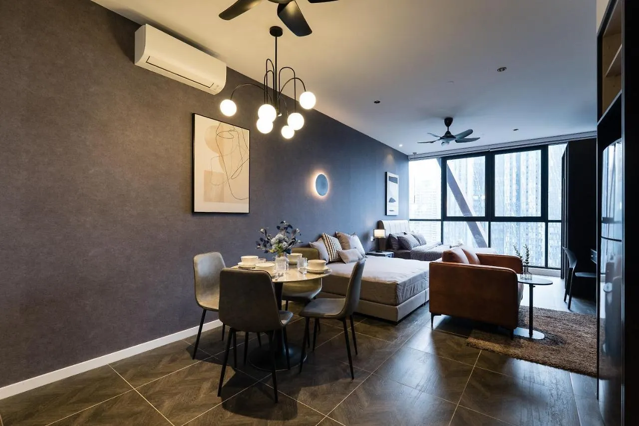 Scarletz Klcc Studio Suites 4 Pax Luxury Modern Style Wifi 100Mbps 吉隆坡 0*,