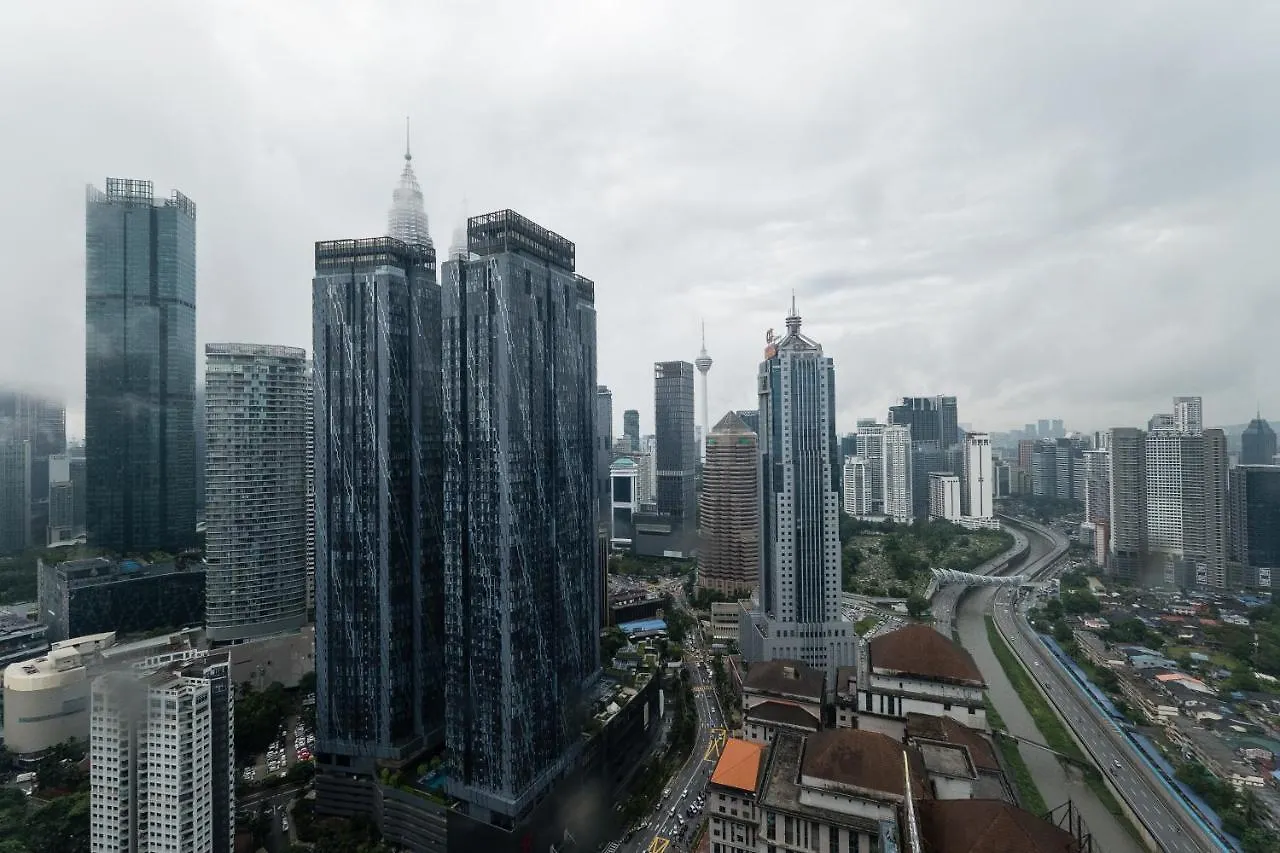 Scarletz Klcc Studio Suites 4 Pax Luxury Modern Style Wifi 100Mbps 吉隆坡 马来西亚