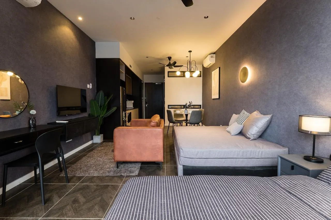 Scarletz Klcc Studio Suites 4 Pax Luxury Modern Style Wifi 100Mbps クアラルンプール 0*,